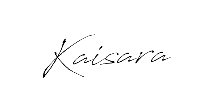 Design your own signature with our free online signature maker. With this signature software, you can create a handwritten (Antro_Vectra) signature for name Kaisara. Kaisara signature style 6 images and pictures png