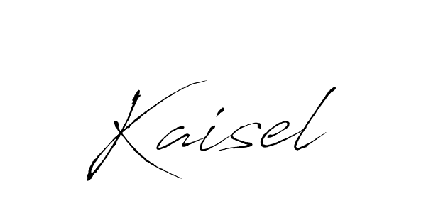 Also we have Kaisel name is the best signature style. Create professional handwritten signature collection using Antro_Vectra autograph style. Kaisel signature style 6 images and pictures png