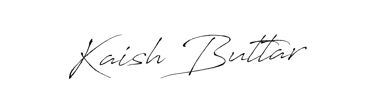 Antro_Vectra is a professional signature style that is perfect for those who want to add a touch of class to their signature. It is also a great choice for those who want to make their signature more unique. Get Kaish Buttar name to fancy signature for free. Kaish Buttar signature style 6 images and pictures png