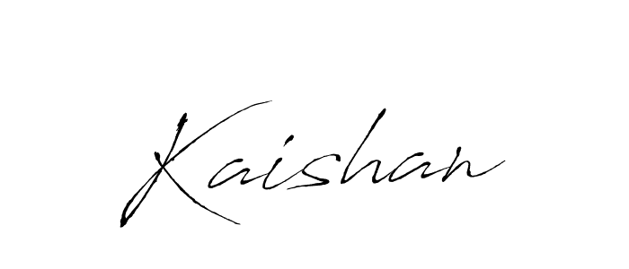 Kaishan stylish signature style. Best Handwritten Sign (Antro_Vectra) for my name. Handwritten Signature Collection Ideas for my name Kaishan. Kaishan signature style 6 images and pictures png
