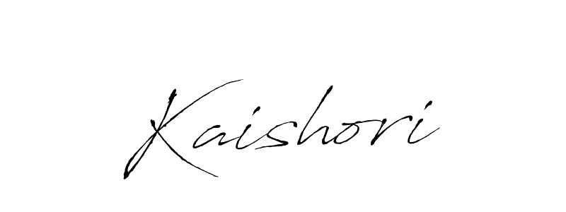 How to make Kaishori name signature. Use Antro_Vectra style for creating short signs online. This is the latest handwritten sign. Kaishori signature style 6 images and pictures png