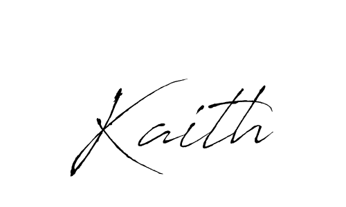 Use a signature maker to create a handwritten signature online. With this signature software, you can design (Antro_Vectra) your own signature for name Kaith. Kaith signature style 6 images and pictures png