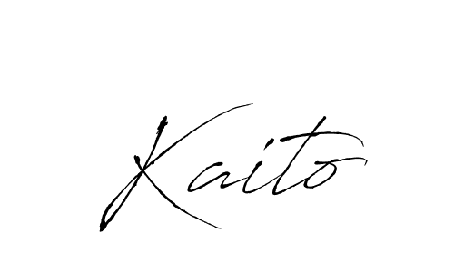 Kaito stylish signature style. Best Handwritten Sign (Antro_Vectra) for my name. Handwritten Signature Collection Ideas for my name Kaito. Kaito signature style 6 images and pictures png