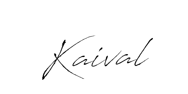 Create a beautiful signature design for name Kaival. With this signature (Antro_Vectra) fonts, you can make a handwritten signature for free. Kaival signature style 6 images and pictures png