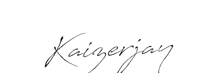 You should practise on your own different ways (Antro_Vectra) to write your name (Kaizerjay) in signature. don't let someone else do it for you. Kaizerjay signature style 6 images and pictures png