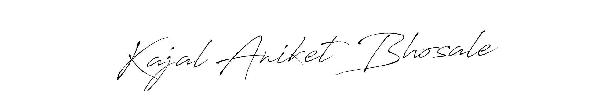 Make a short Kajal Aniket Bhosale signature style. Manage your documents anywhere anytime using Antro_Vectra. Create and add eSignatures, submit forms, share and send files easily. Kajal Aniket Bhosale signature style 6 images and pictures png