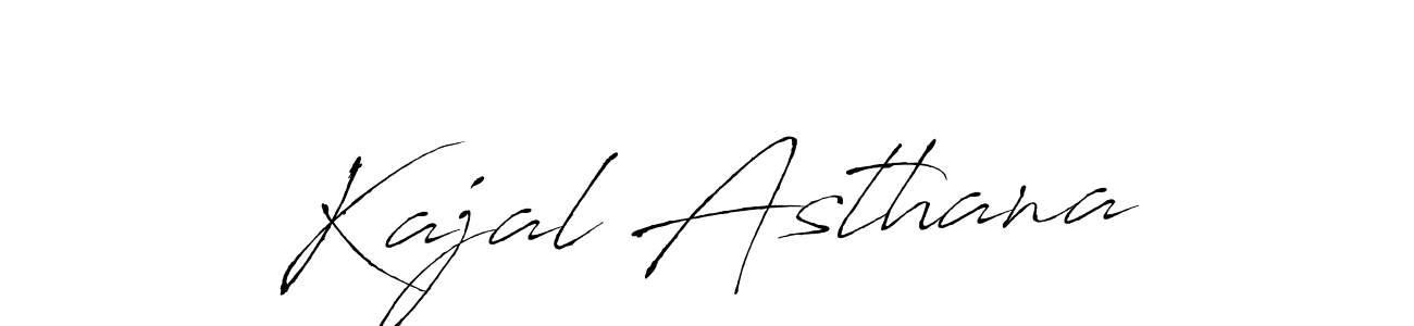 Also we have Kajal Asthana name is the best signature style. Create professional handwritten signature collection using Antro_Vectra autograph style. Kajal Asthana signature style 6 images and pictures png