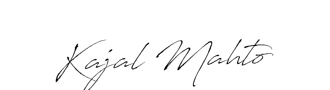 Also we have Kajal Mahto name is the best signature style. Create professional handwritten signature collection using Antro_Vectra autograph style. Kajal Mahto signature style 6 images and pictures png