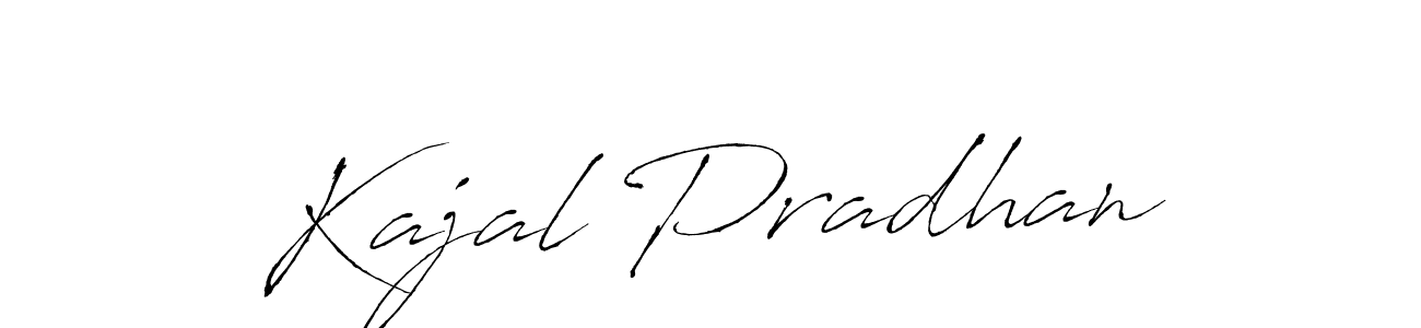 Use a signature maker to create a handwritten signature online. With this signature software, you can design (Antro_Vectra) your own signature for name Kajal Pradhan. Kajal Pradhan signature style 6 images and pictures png