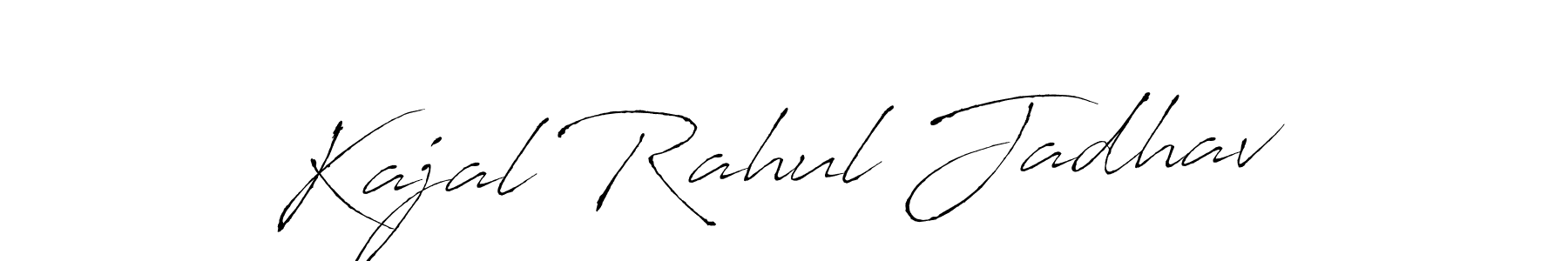 Similarly Antro_Vectra is the best handwritten signature design. Signature creator online .You can use it as an online autograph creator for name Kajal Rahul Jadhav. Kajal Rahul Jadhav signature style 6 images and pictures png