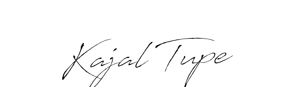 Similarly Antro_Vectra is the best handwritten signature design. Signature creator online .You can use it as an online autograph creator for name Kajal Tupe. Kajal Tupe signature style 6 images and pictures png