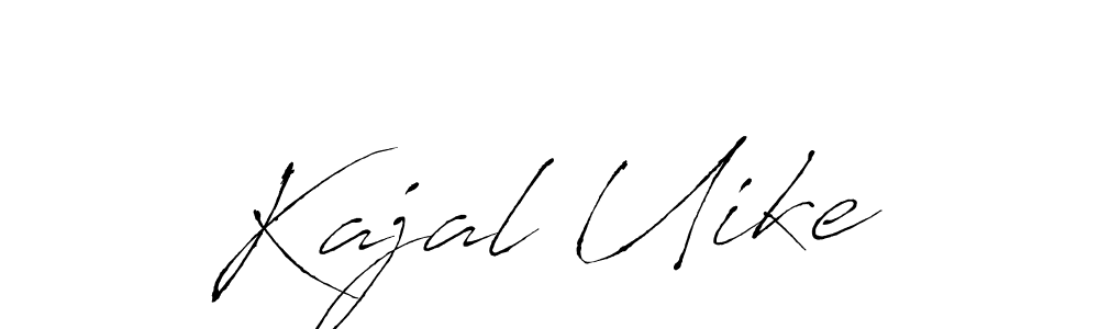 Once you've used our free online signature maker to create your best signature Antro_Vectra style, it's time to enjoy all of the benefits that Kajal Uike name signing documents. Kajal Uike signature style 6 images and pictures png