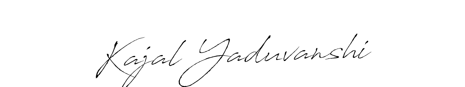 Once you've used our free online signature maker to create your best signature Antro_Vectra style, it's time to enjoy all of the benefits that Kajal Yaduvanshi name signing documents. Kajal Yaduvanshi signature style 6 images and pictures png