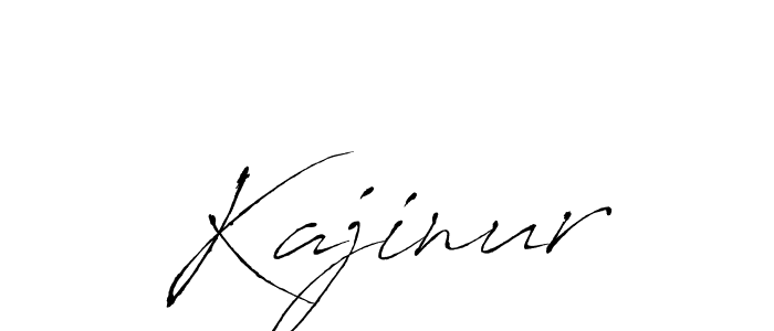 Kajinur stylish signature style. Best Handwritten Sign (Antro_Vectra) for my name. Handwritten Signature Collection Ideas for my name Kajinur. Kajinur signature style 6 images and pictures png