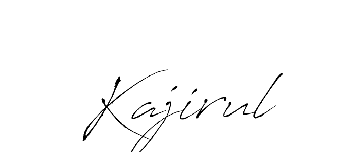 How to make Kajirul name signature. Use Antro_Vectra style for creating short signs online. This is the latest handwritten sign. Kajirul signature style 6 images and pictures png