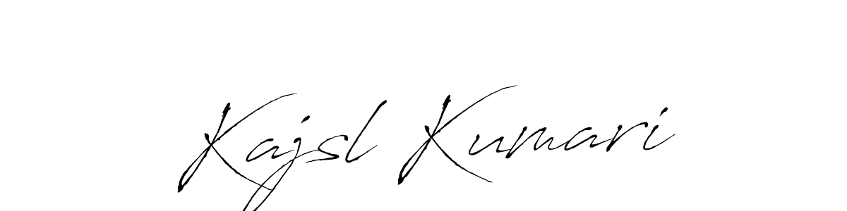 How to make Kajsl Kumari signature? Antro_Vectra is a professional autograph style. Create handwritten signature for Kajsl Kumari name. Kajsl Kumari signature style 6 images and pictures png