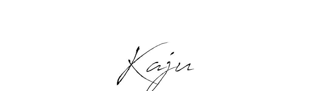 Design your own signature with our free online signature maker. With this signature software, you can create a handwritten (Antro_Vectra) signature for name Kaju ❤️. Kaju ❤️ signature style 6 images and pictures png