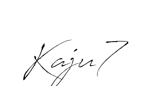 Once you've used our free online signature maker to create your best signature Antro_Vectra style, it's time to enjoy all of the benefits that Kaju7 name signing documents. Kaju7 signature style 6 images and pictures png