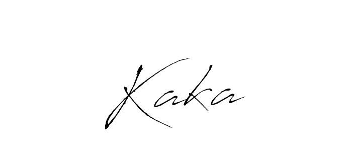 Design your own signature with our free online signature maker. With this signature software, you can create a handwritten (Antro_Vectra) signature for name Kaka’. Kaka’ signature style 6 images and pictures png