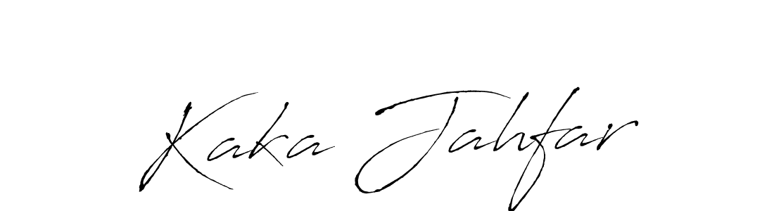 Also we have Kaka Jahfar name is the best signature style. Create professional handwritten signature collection using Antro_Vectra autograph style. Kaka Jahfar signature style 6 images and pictures png