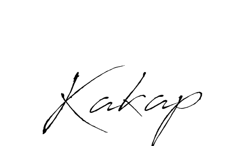 Also we have Kakap name is the best signature style. Create professional handwritten signature collection using Antro_Vectra autograph style. Kakap signature style 6 images and pictures png