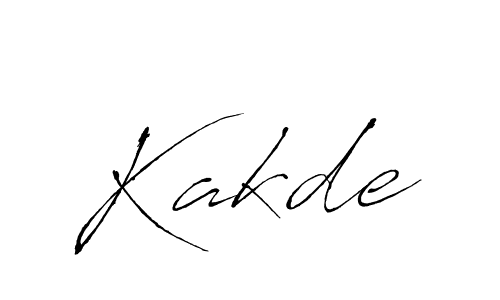 How to make Kakde name signature. Use Antro_Vectra style for creating short signs online. This is the latest handwritten sign. Kakde signature style 6 images and pictures png