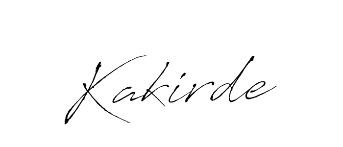 Also we have Kakirde name is the best signature style. Create professional handwritten signature collection using Antro_Vectra autograph style. Kakirde signature style 6 images and pictures png