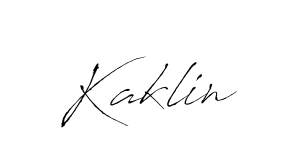 How to make Kaklin name signature. Use Antro_Vectra style for creating short signs online. This is the latest handwritten sign. Kaklin signature style 6 images and pictures png