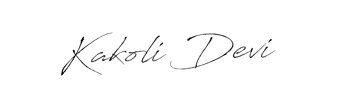 if you are searching for the best signature style for your name Kakoli Devi. so please give up your signature search. here we have designed multiple signature styles  using Antro_Vectra. Kakoli Devi signature style 6 images and pictures png