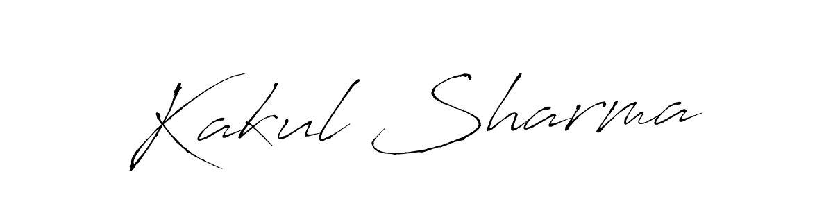 This is the best signature style for the Kakul Sharma name. Also you like these signature font (Antro_Vectra). Mix name signature. Kakul Sharma signature style 6 images and pictures png