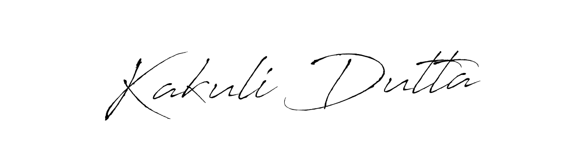 You should practise on your own different ways (Antro_Vectra) to write your name (Kakuli Dutta) in signature. don't let someone else do it for you. Kakuli Dutta signature style 6 images and pictures png
