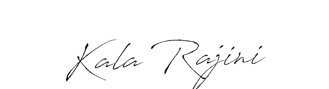 You should practise on your own different ways (Antro_Vectra) to write your name (Kala Rajini) in signature. don't let someone else do it for you. Kala Rajini signature style 6 images and pictures png
