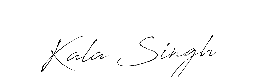 How to make Kala Singh name signature. Use Antro_Vectra style for creating short signs online. This is the latest handwritten sign. Kala Singh signature style 6 images and pictures png