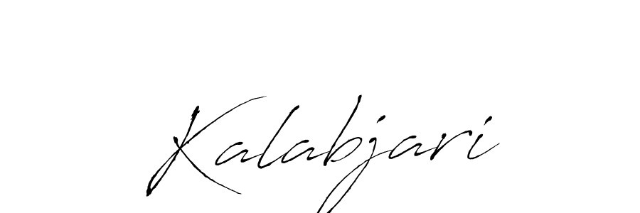 Create a beautiful signature design for name Kalabjari. With this signature (Antro_Vectra) fonts, you can make a handwritten signature for free. Kalabjari signature style 6 images and pictures png