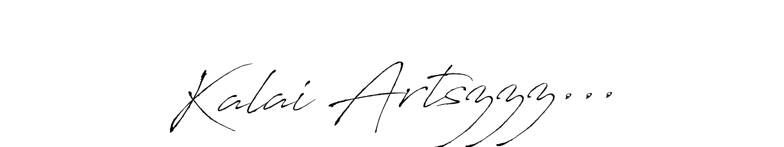 Use a signature maker to create a handwritten signature online. With this signature software, you can design (Antro_Vectra) your own signature for name Kalai Artszzz.... Kalai Artszzz... signature style 6 images and pictures png