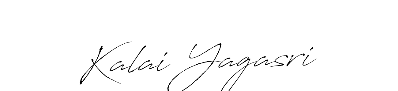 Use a signature maker to create a handwritten signature online. With this signature software, you can design (Antro_Vectra) your own signature for name Kalai Yagasri. Kalai Yagasri signature style 6 images and pictures png