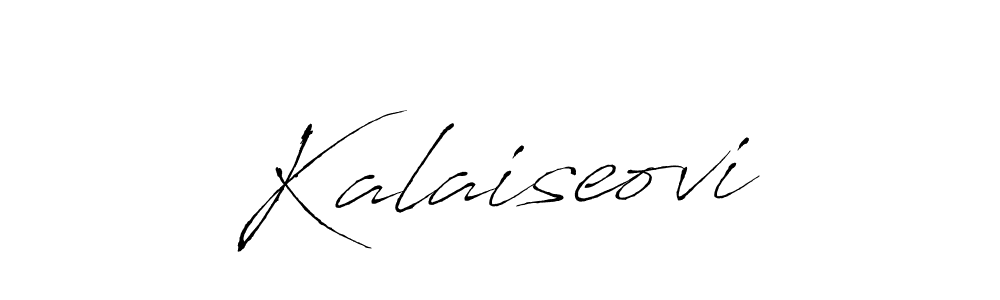 Antro_Vectra is a professional signature style that is perfect for those who want to add a touch of class to their signature. It is also a great choice for those who want to make their signature more unique. Get Kalaiseovi name to fancy signature for free. Kalaiseovi signature style 6 images and pictures png