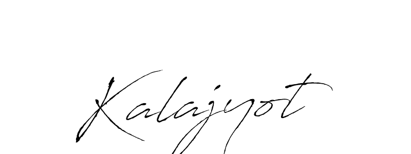 How to make Kalajyot signature? Antro_Vectra is a professional autograph style. Create handwritten signature for Kalajyot name. Kalajyot signature style 6 images and pictures png