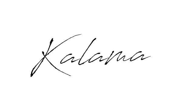 Make a beautiful signature design for name Kalama. With this signature (Antro_Vectra) style, you can create a handwritten signature for free. Kalama signature style 6 images and pictures png