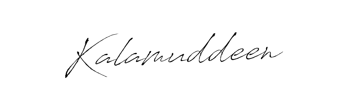 Use a signature maker to create a handwritten signature online. With this signature software, you can design (Antro_Vectra) your own signature for name Kalamuddeen. Kalamuddeen signature style 6 images and pictures png