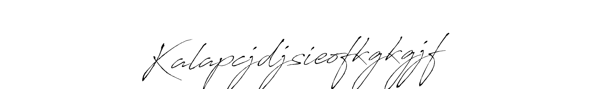 Create a beautiful signature design for name Kalapcjdjsieofkgkgjf. With this signature (Antro_Vectra) fonts, you can make a handwritten signature for free. Kalapcjdjsieofkgkgjf signature style 6 images and pictures png