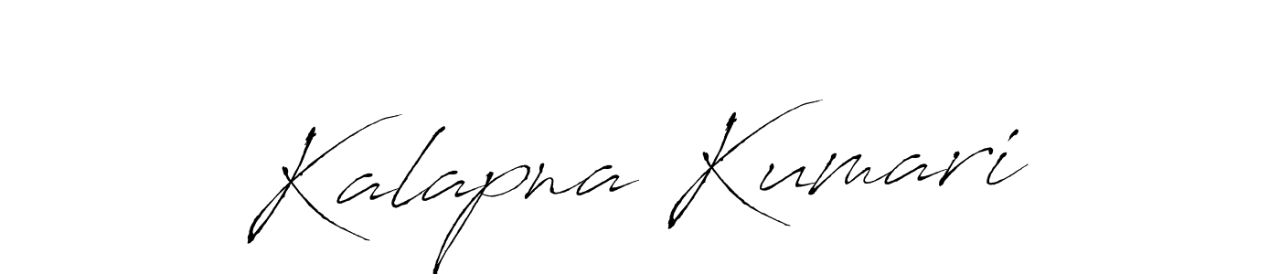 How to make Kalapna Kumari signature? Antro_Vectra is a professional autograph style. Create handwritten signature for Kalapna Kumari name. Kalapna Kumari signature style 6 images and pictures png
