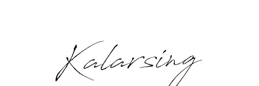 Antro_Vectra is a professional signature style that is perfect for those who want to add a touch of class to their signature. It is also a great choice for those who want to make their signature more unique. Get Kalarsing name to fancy signature for free. Kalarsing signature style 6 images and pictures png