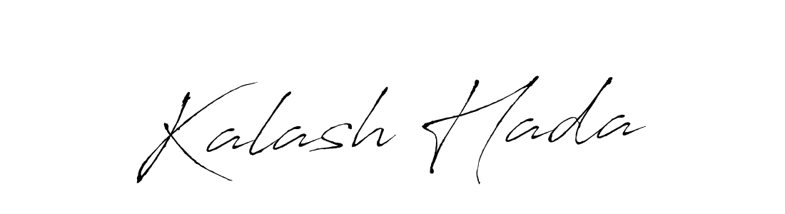 You can use this online signature creator to create a handwritten signature for the name Kalash Hada. This is the best online autograph maker. Kalash Hada signature style 6 images and pictures png