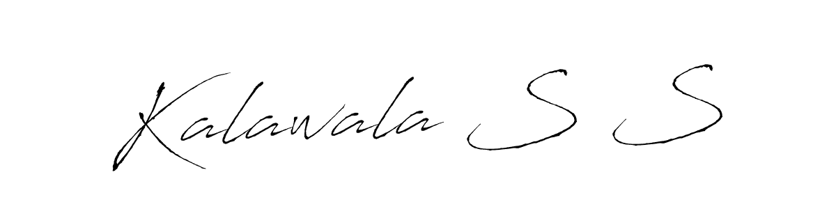 How to Draw Kalawala S S signature style? Antro_Vectra is a latest design signature styles for name Kalawala S S. Kalawala S S signature style 6 images and pictures png