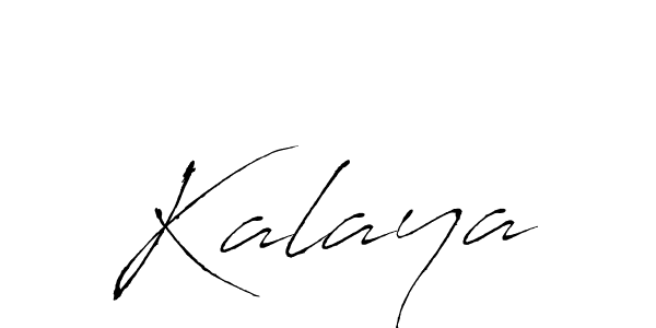 How to make Kalaya signature? Antro_Vectra is a professional autograph style. Create handwritten signature for Kalaya name. Kalaya signature style 6 images and pictures png