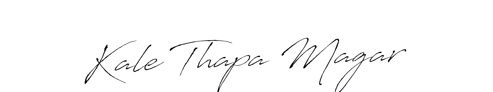Also we have Kale Thapa Magar name is the best signature style. Create professional handwritten signature collection using Antro_Vectra autograph style. Kale Thapa Magar signature style 6 images and pictures png