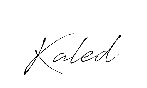 How to make Kaled name signature. Use Antro_Vectra style for creating short signs online. This is the latest handwritten sign. Kaled signature style 6 images and pictures png