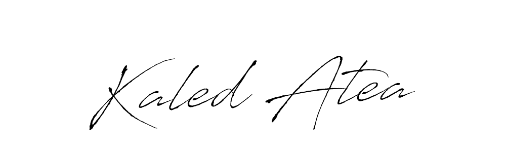 Antro_Vectra is a professional signature style that is perfect for those who want to add a touch of class to their signature. It is also a great choice for those who want to make their signature more unique. Get Kaled Atea name to fancy signature for free. Kaled Atea signature style 6 images and pictures png