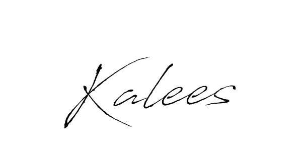 How to make Kalees signature? Antro_Vectra is a professional autograph style. Create handwritten signature for Kalees name. Kalees signature style 6 images and pictures png
